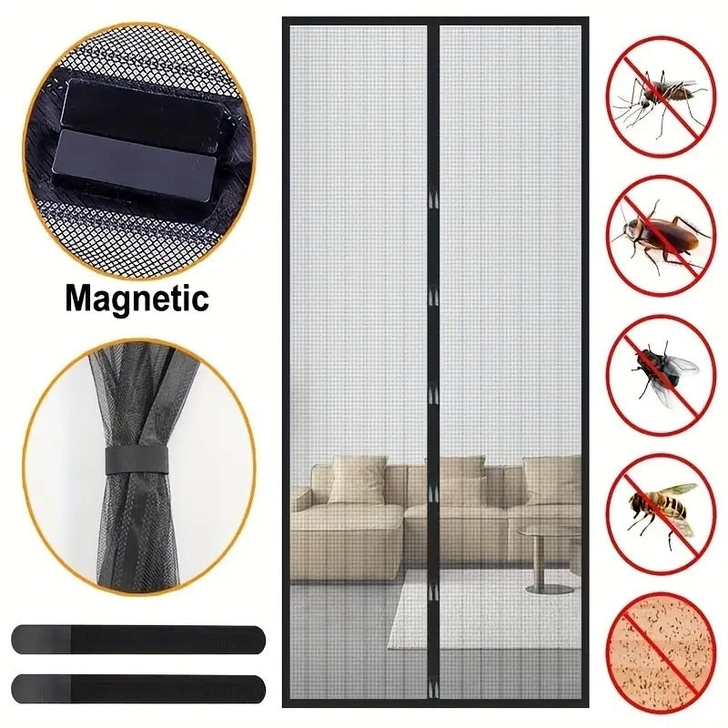 magnetic screen door™- Designed to let fresh air into your home while keeping insects out