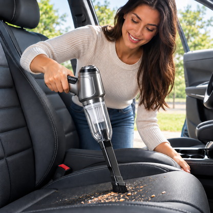 zzzzzzzzzzzz cordless handheld car vacuum cleaner™- cleans tight spaces blows away dust and inflates items