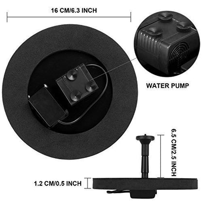 floating solar water fountain pump-Free™-Standing Floating Solar Pump for Pond and Pool