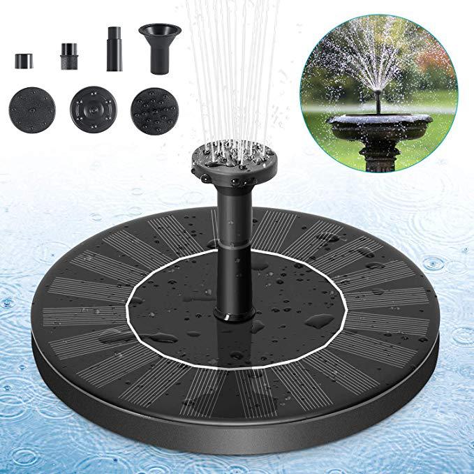 floating solar water fountain pump-Free™-Standing Floating Solar Pump for Pond and Pool