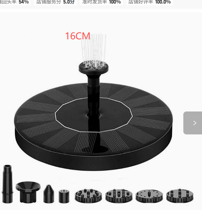 floating solar water fountain pump-Free™-Standing Floating Solar Pump for Pond and Pool