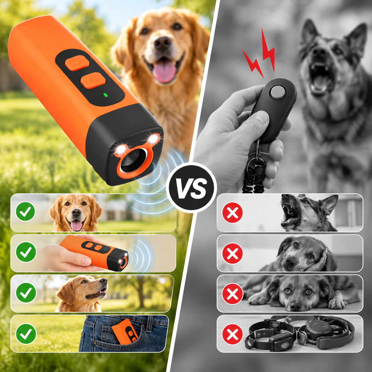 PawSignal™ Ultrasonic Dog Training Device