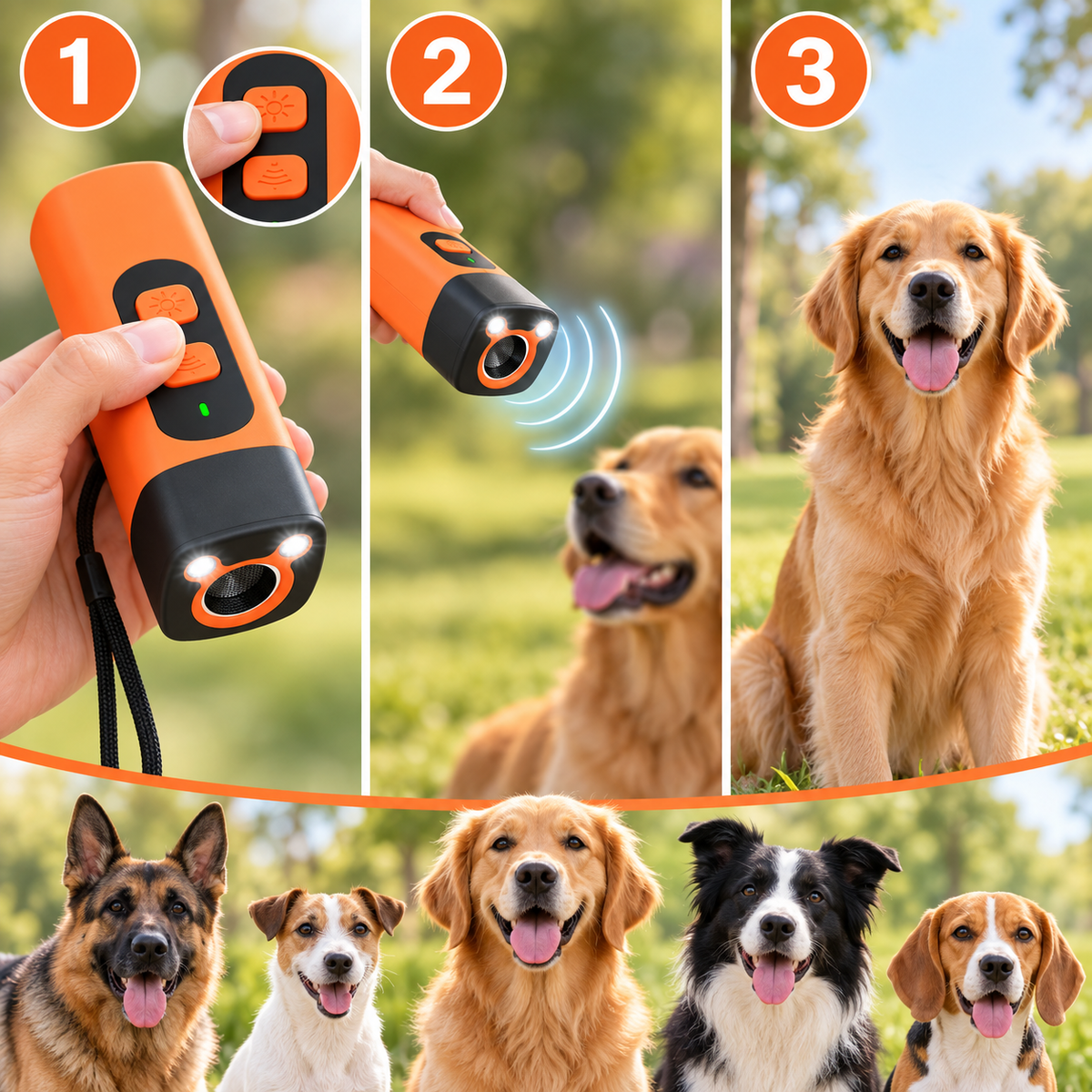 PawSignal™ Ultrasonic Dog Training Device