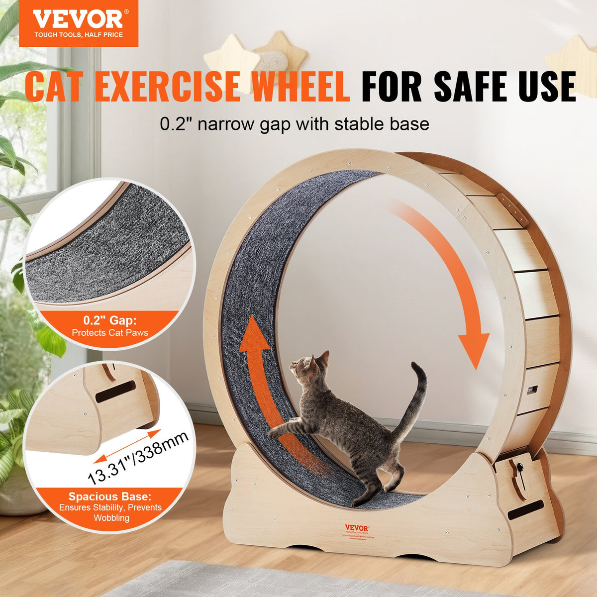 cat treadmill™-Indoor cat fitness wheel