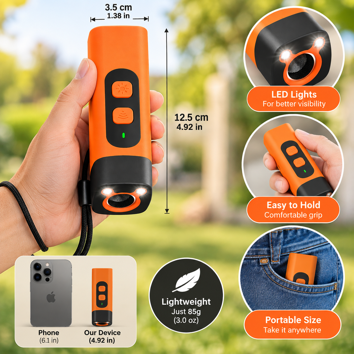 PawSignal™ Ultrasonic Dog Training Device