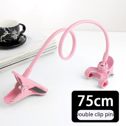 Gooseneck Phone Holder™- 360° Rotating Lazy Bracket with Flexible Long Arm & Heavy Duty Desk Clamp for Bed