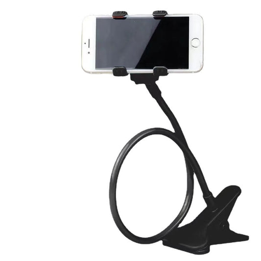 Gooseneck Phone Holder™- 360° Rotating Lazy Bracket with Flexible Long Arm & Heavy Duty Desk Clamp for Bed