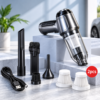 zzzzzzzzzzzz cordless handheld car vacuum cleaner™- cleans tight spaces blows away dust and inflates items